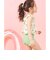 【WEB限定/UVカット】フリルペプラムセパレート水着 UVカット