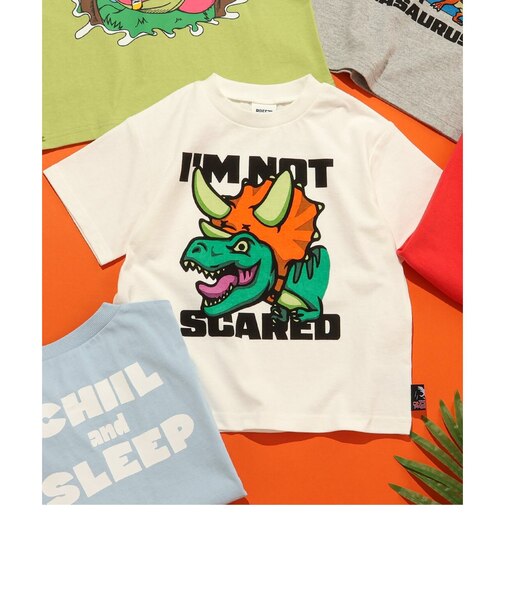 イロイロ恐竜グラフィックTシャツ