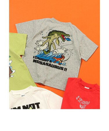 イロイロ恐竜グラフィックTシャツ