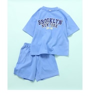 WEB限定  ゆるカレッジワイドシルエットセットアップ