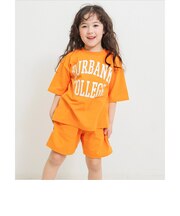WEB限定  ゆるカレッジワイドシルエットセットアップ