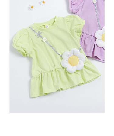 フラワーポシェットTシャツ_RP