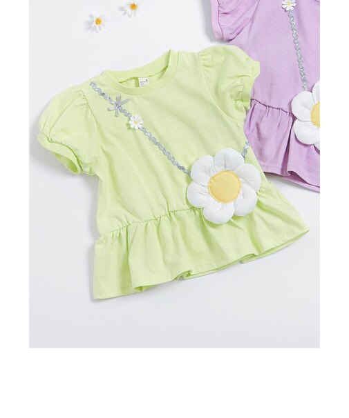 フラワーポシェットTシャツ_RP