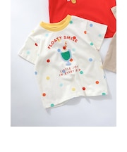 バラエティかぎ針モチーフTシャツ