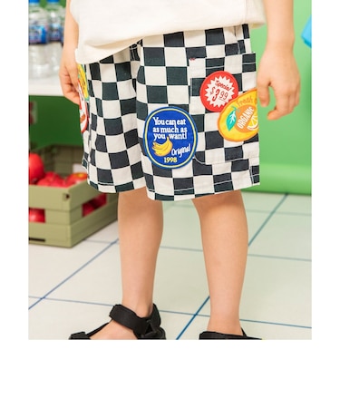 BREEZEMART　ワッペンハーフパンツ  5分丈