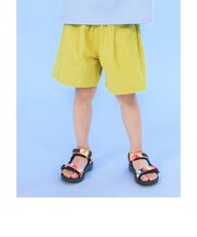 【サマーエール/接触冷感】ネオンカラーストレッチハーフパンツ 4分丈 接触冷感