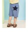 ひんやりスターポケットハーフパンツ  5分丈 接触冷感