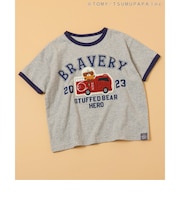 トミカとトム リンガーTシャツ