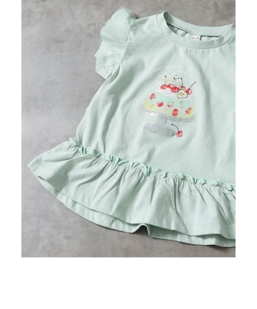 WEB限定  【接触冷感】キラキラスパンコールTシャツ