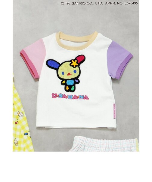 サンリオキャラクターズ　サガラワッペンTシャツ