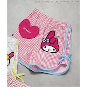 サンリオキャラクターズ フェイスポケットパンツ ショート丈