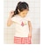 リボンオフショルサマーモチーフTシャツ