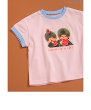 WEB限定【モンチッチ】 リンガーTシャツ