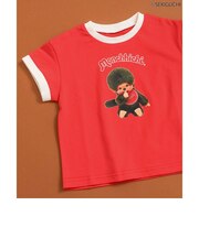 WEB限定【モンチッチ】 リンガーTシャツ