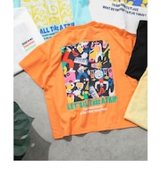吸水速乾アクティブグラフィックTシャツ
