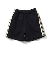 WEB限定 ラインハーフパンツ 4分丈