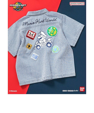 マリオカート ワールド ワッペンシャツ