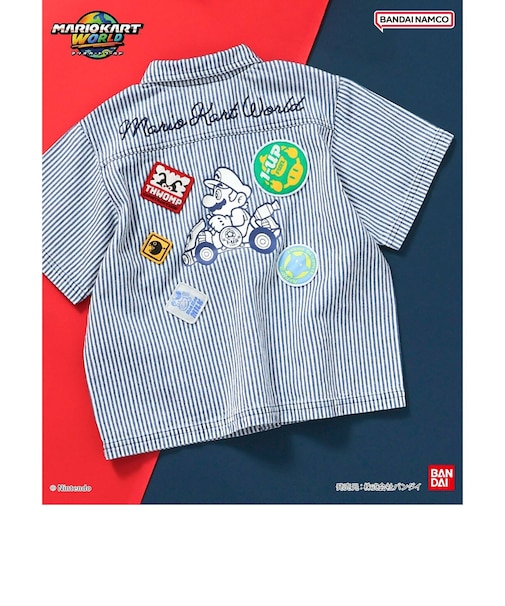 マリオカート ワールド ワッペンシャツ