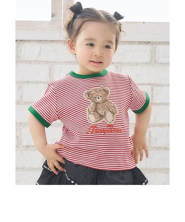 tiny bear刺繍Tシャツ