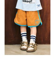 パイルハーフパンツ  4分丈