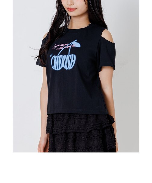 チェリーロゴカラバリTシャツ