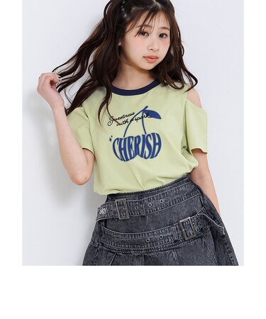 チェリーロゴカラバリTシャツ