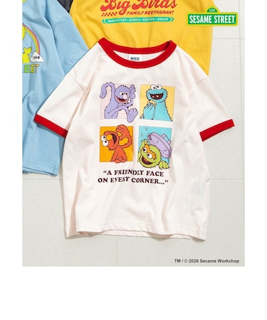 WEB限定 セサミストリートTシャツ