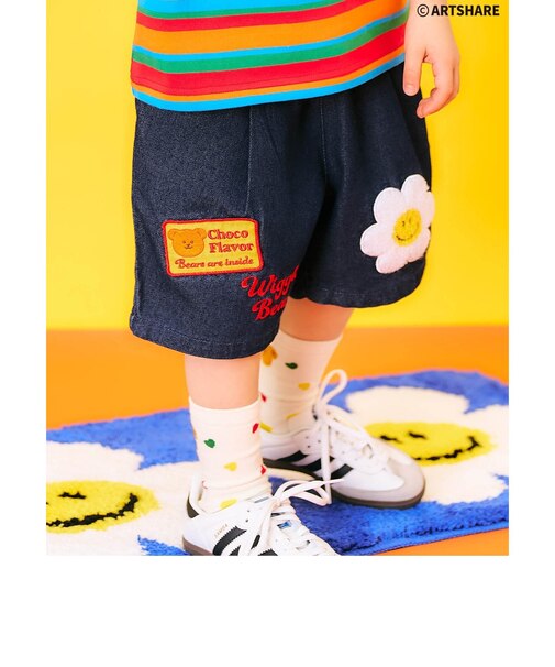 WIGGLE WIGGLE デニムハーフパンツ