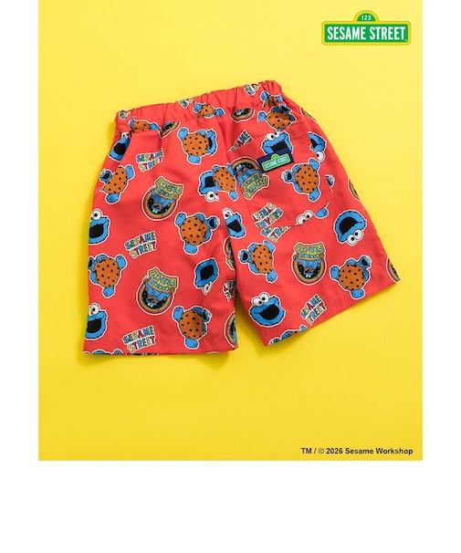 SESAME STREET わくわくビーチショーツ UVカット