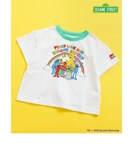【リンク】SESAME STREET リンガーTシャツ