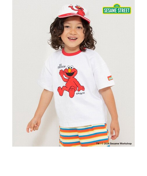 【リンク】SESAME STREET リンガーTシャツ