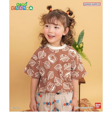 あつまれ どうぶつの森　総柄ポケットTシャツ