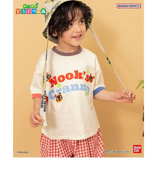 あつまれ どうぶつの森 リンガーTシャツ