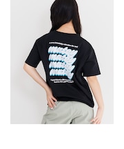 バックプリントカラフルロゴT