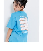 バックプリントカラフルロゴT