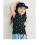 ノースリーブワッフルフリルTシャツ