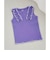 ノースリーブワッフルフリルTシャツ