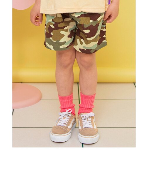 イロガラタックハーフパンツ  5分丈