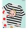 WEB限定 OSAMU GOODSコラボ ボーダー＆ドットTシャツ