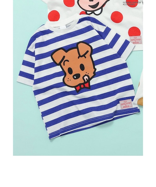 WEB限定 OSAMU GOODSコラボ ボーダー＆ドットTシャツ