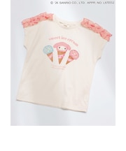【マイメロディ＆クロミ】WEB限定 アイスクリームTシャツ 接触冷感