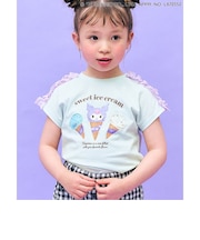 【マイメロディ＆クロミ】WEB限定 アイスクリームTシャツ 接触冷感