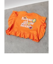 フリルロゴワッペンTシャツ