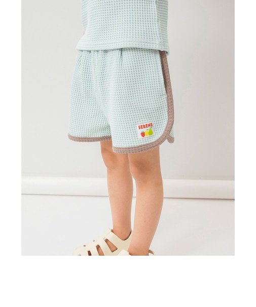 ワッフルショートパンツ（セットアップ可）