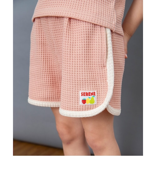 新品タグ付 RosyMonster ​完売品 ワッフル ポコポコ ショートパンツ ワッフルショートパンツ（セットアップ可）｜エフオーオンラインストア