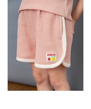 ワッフルショートパンツ(セットアップ可)