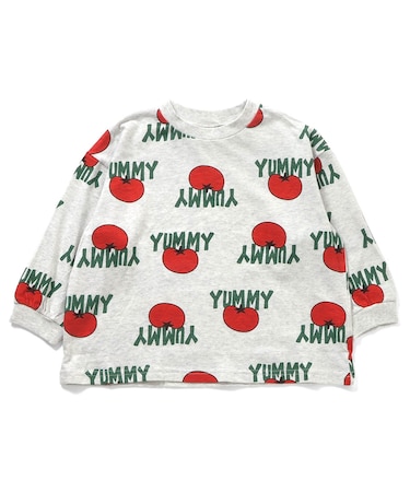 WEB限定  総柄プリントTシャツ