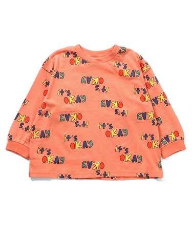 WEB限定  総柄プリントTシャツ