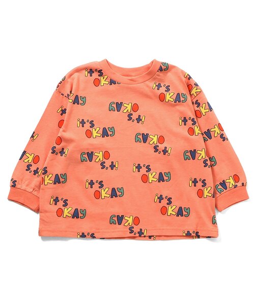 WEB限定  総柄プリントTシャツ