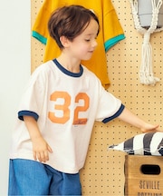 【リンク】リンガーナンバリングTシャツ 接触冷感